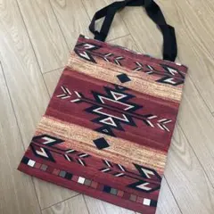 ラスト１点！大人気！オルテガ柄トートバッグ！