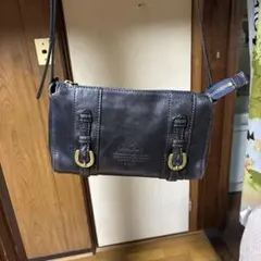 Dakota ショルダーバッグ ブラック レザー