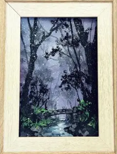 絵画 水面の秋 micchan作 - メルカリ
