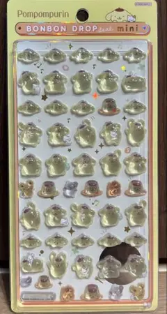 《正規品》ボンボンドロップシール　ミニ　ポムポムプリン　サンリオ
