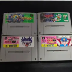 スーパーファミコン ソフト 4本セット まとめ売り