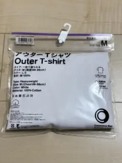 アウターTシャツ ホワイト M