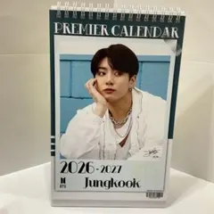 BTSジョングク　卓上カレンダー2年分　2026年〜2027年