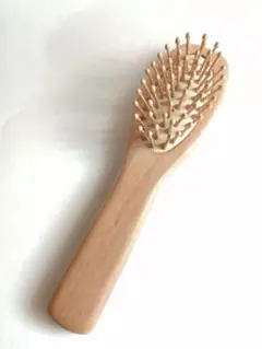 ヘアブラシ 木製 ウッドブラシ ヘアケア 新品 匿名発送