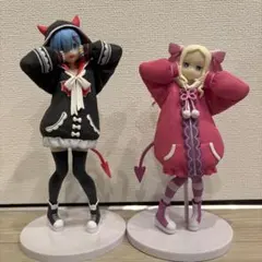 Re:ゼロから始める異世界生活 フィギュア 2体セット