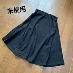 未使用 ✨ フレア スカート ミニスカート ブラック
