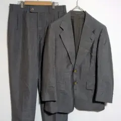 クリスチャン ディオール　スーツ　セットアップ　グレー　シングル　メンズ　M