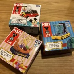 トミカ ディズニーキャラクター３セット