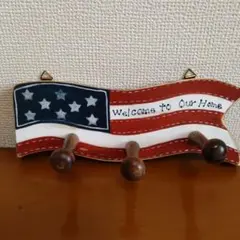 アメリカン雑貨 キーフック トールペイント作品