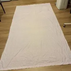シキボウ シーツ 綿100% ピンク 花柄 生地　リメイク用布