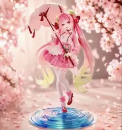 【新品】初音ミク 桜ミク AMP+ フィギュア 桜ドレスver.のサムネイル