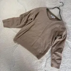 MK MICHEL KLEIN ミッシェルクラン セーター 38 M ベージュ