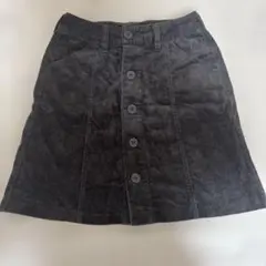 earth music&ecology グレーコーデュロイ タイトスカート S