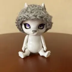 CAPSULEDOOL カプセルドール　オオカミ　モコモコキャップ