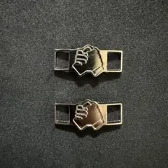 超希少 SNRKS 中国限定 祝福　デュブレ シューレース　シルバー　送料無料