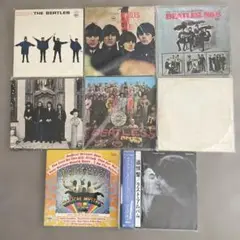 THE BEATLES LP7枚　ジョンとヨーコ１枚