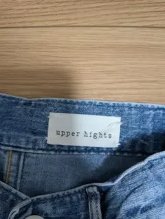 upper hights ストレートデニム ライトブルー 21インチ