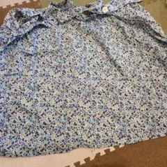 授乳ケープ　リバティ　青