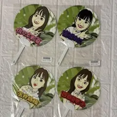 ももいろクローバーZ 二面推し　防水うちわ　うちわ　新品　未開封　4枚セット