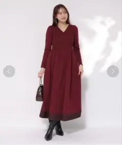 マイストラーダ 背中リボン ホールガーメントワンピース 36 - メルカリ