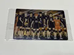 ハイキュー　烏野　カード1枚