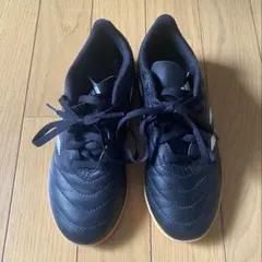 adidasスニーカー 男の子 女の子 ジュニア(21.5cm)黒/白