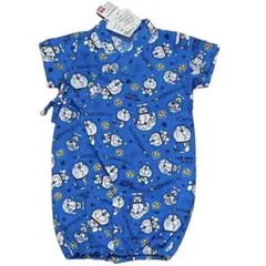 ドラえもん　甚平風　半袖コンビドレス　50〜60