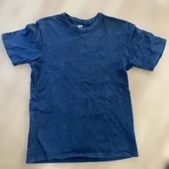 LサイズUNIQLO ダークブルー Tシャツ