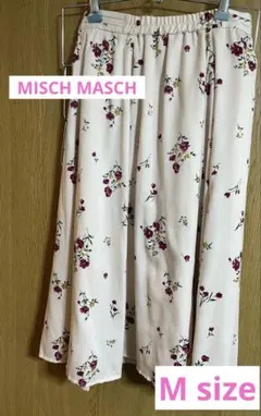 MISCH MASCH 花柄フレアスカート 38サイズ　Mサイズミッシュマッシュ