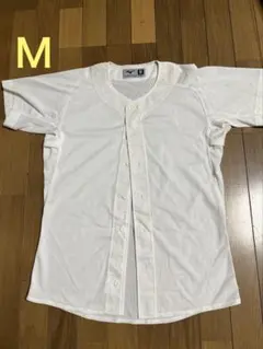 Mizuno 野球　練習着　M メッシュ　ホワイト