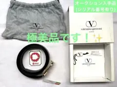 【未使用美品】本革 VALENTINO ベルト 黒