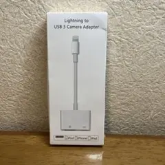 Lightning to USB 3Camera Adapter USB変換