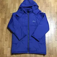 美品 90s FIRST DOWN USA マウンテンパーカー 青 Ｌ 中綿
