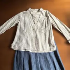 MHL. MARGARET HOWELL リネン混バンドカラー半袖シャツ - メルカリ