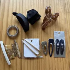 ヘアアクセサリーセット 12点