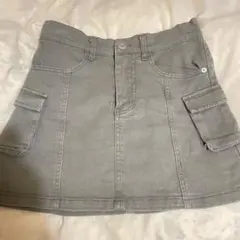 カーゴミニスカート カーキのサムネイル