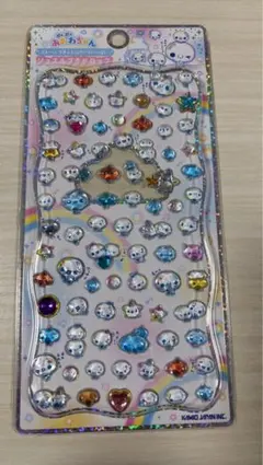 ぷくぷくあわわちゃん　ジュエルプチドロップシール