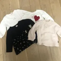 petit main 長袖 4着 サイズ90