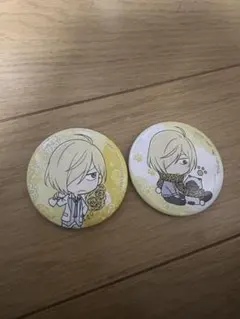 ユーリ!!! on ICE ユーリ・プリセツキー 缶バッジ 2点セット