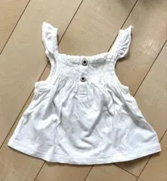 baby GAP ホワイト タンクトップ 6-12ヶ月
