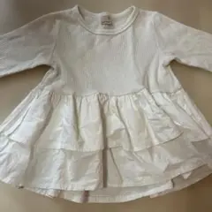 petit main フリル付きTシャツ 110