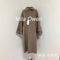 [ミラオーウェン] ステンカラービッグスリーブコート