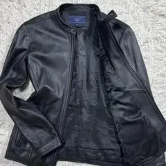 NICOLE ニコルセレクション　シングルライダース　ラムレザー　本革　M