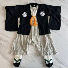 和風デザイン ベビーソックス 袴 セット 70