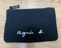 【美品】アニエスベー ボヤージュ ロゴポーチ（WEB限定品）