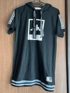 Kappa フード付きTシャツ 150サイズ ブラック