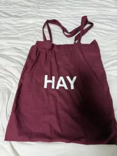 HAY トートバッグ ワイン