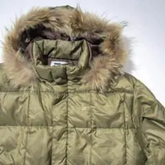 ★FILA フィラ リアルフードファー ダウンジャケット！★メンズLサイズ