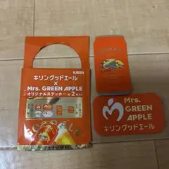 Mrs. Green Apple キリングッドエール　ステッカー2枚