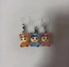 クレヨンしんちゃん めじるしアクセサリー 3個セット